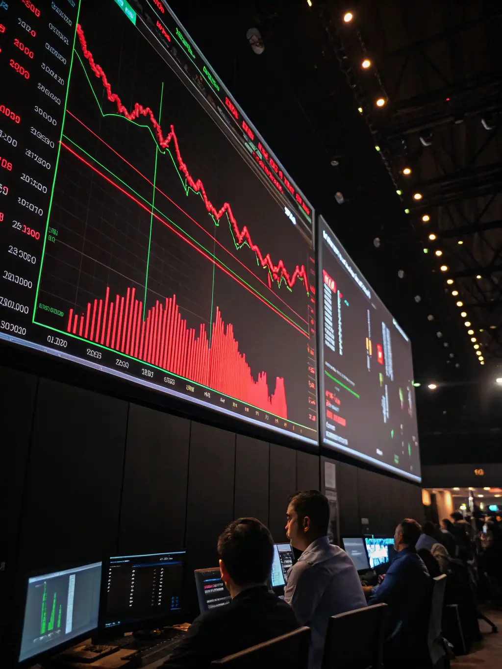 A graph showing currency exchange rates fluctuating, with arrows indicating profitable trades, set against a backdrop of a global map.